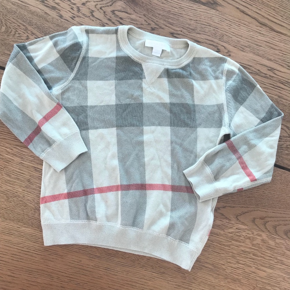 Burberry Crewneck lightweight long sleeve knit